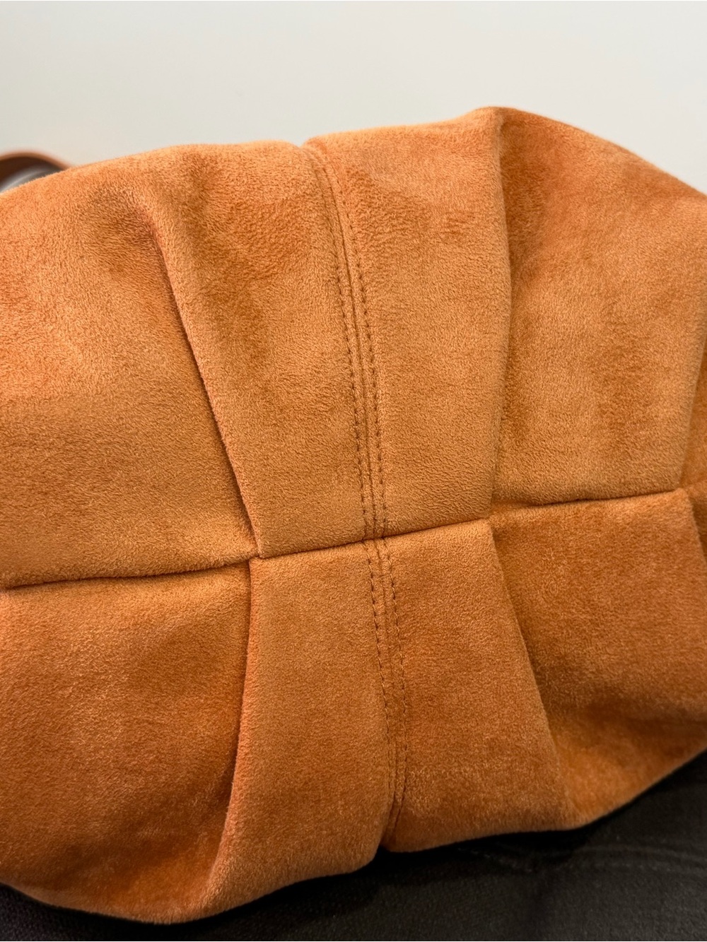Universal Thread Large Suede Hobo Bag Brown Slouchy Shoulder Tote Purse Soft - Picture 14 of 16